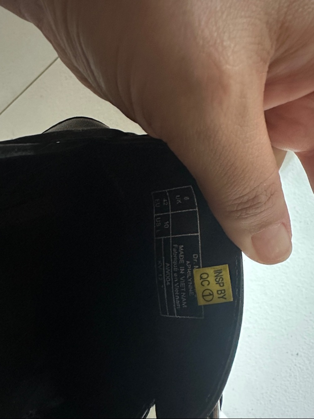 Dr. Martens Black Leather Double-Buckle Flats - Picture 10 of 11